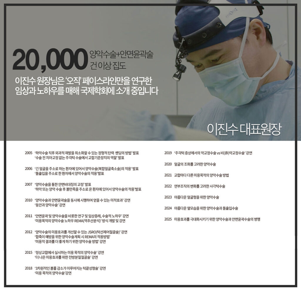 Panduan Operasi Rahang Ganda Korea – Face-Line Clinic