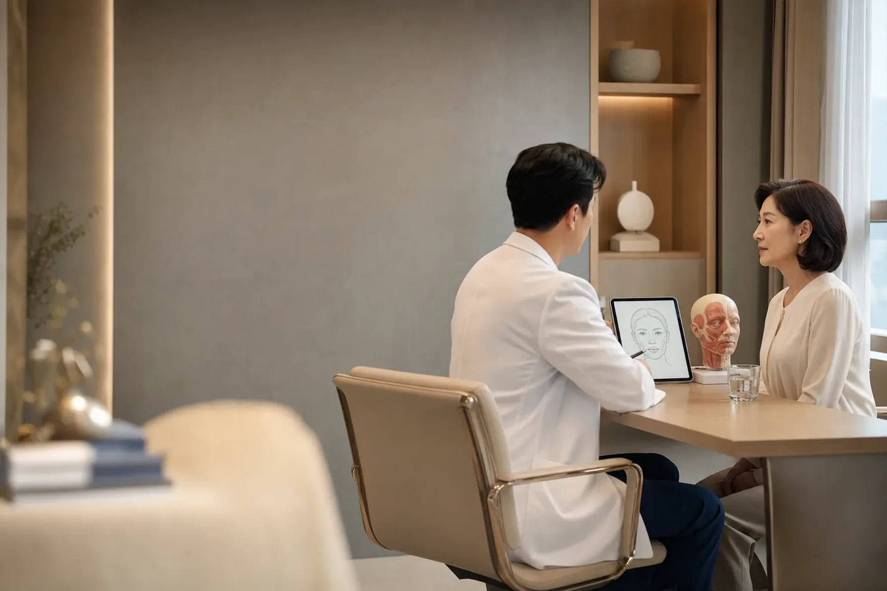 Clinic-published environment or clinical image